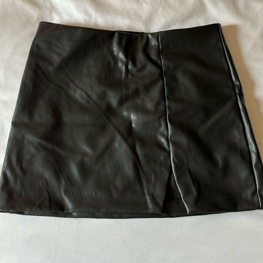 H&M Leather Skirt